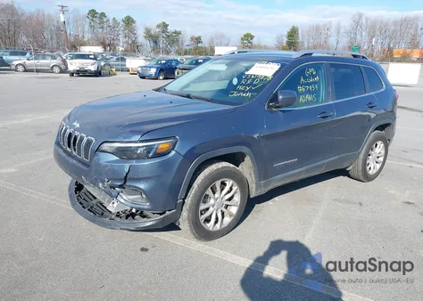 2019 Jeep Cherokee Latitude 4X4 from USA, damaged, VIN 1C4PJMCBXKD369878